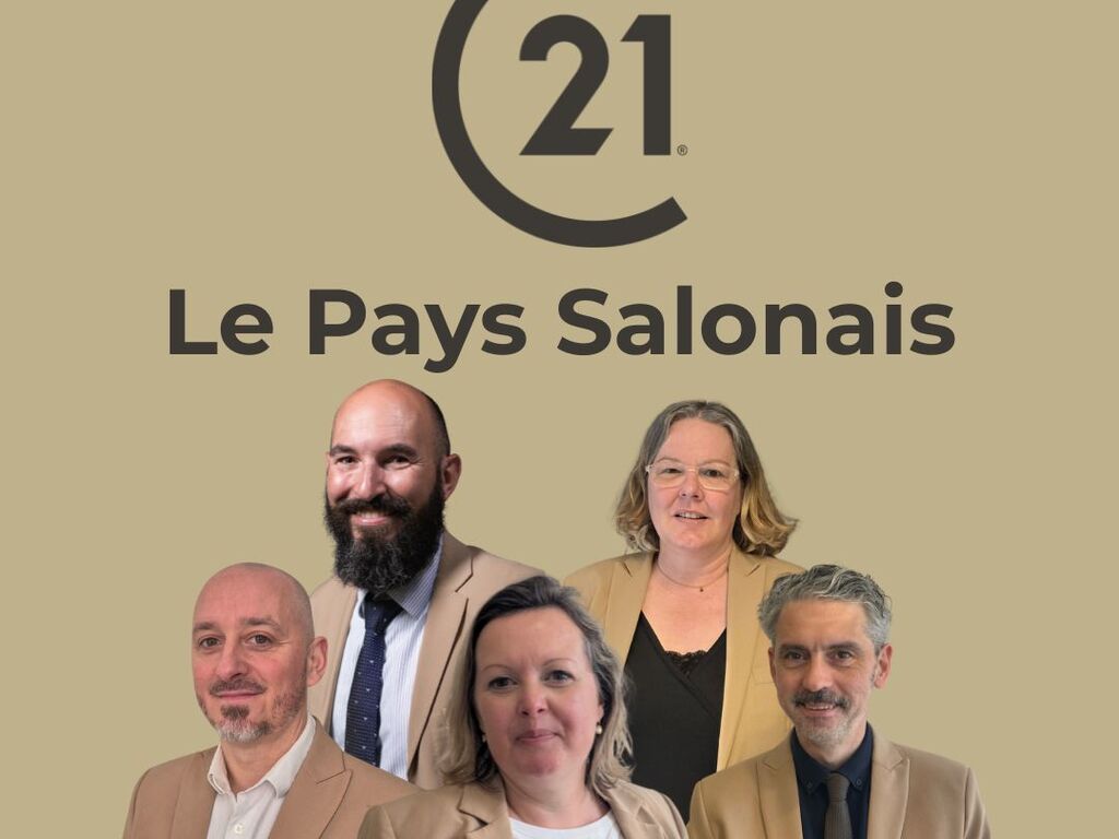 l'équipe de l'agence Le Pays Salonais